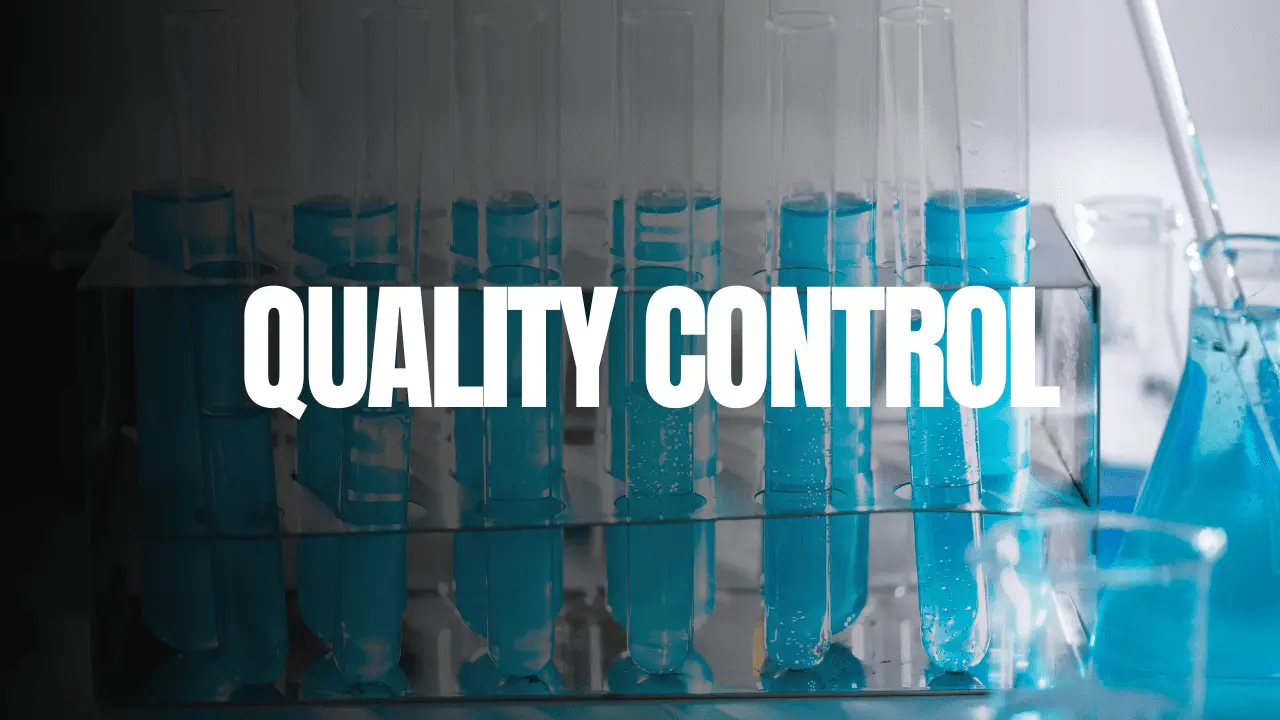 Quality Control In Biotechnology