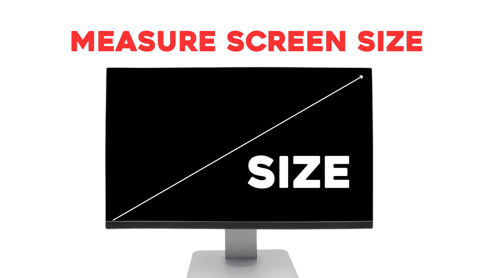 How To Find Monitor Size