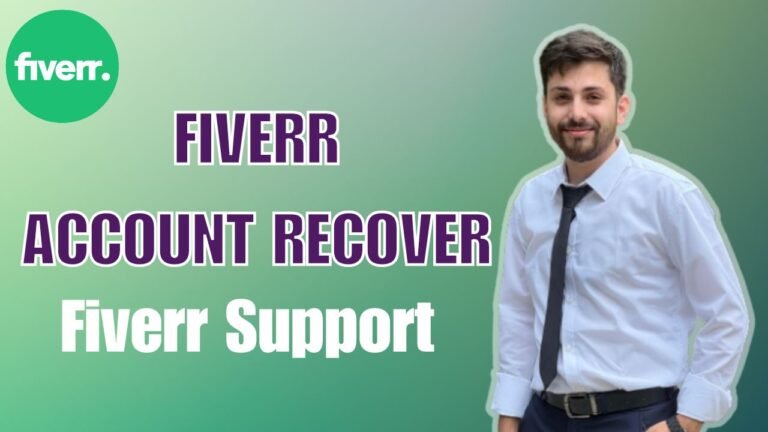 How to Recover Fiverr Restricted Account